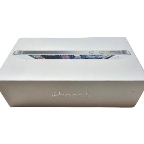 Apple iPhone 5 EMPTY Box Packaging Inserts ONLY NO PHONE White 16GB MD655LL/A - Picture 3 of 6